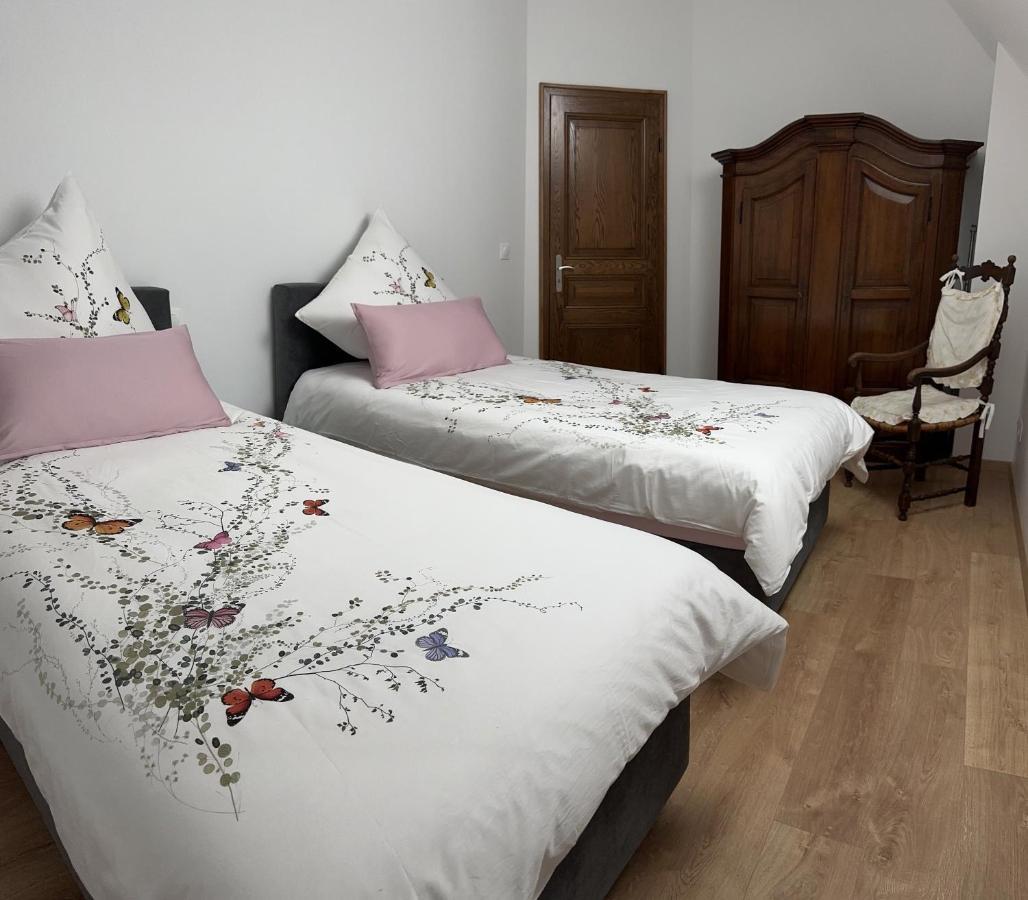 Appartamento Au Parfum Des Roses Gunstett Esterno foto